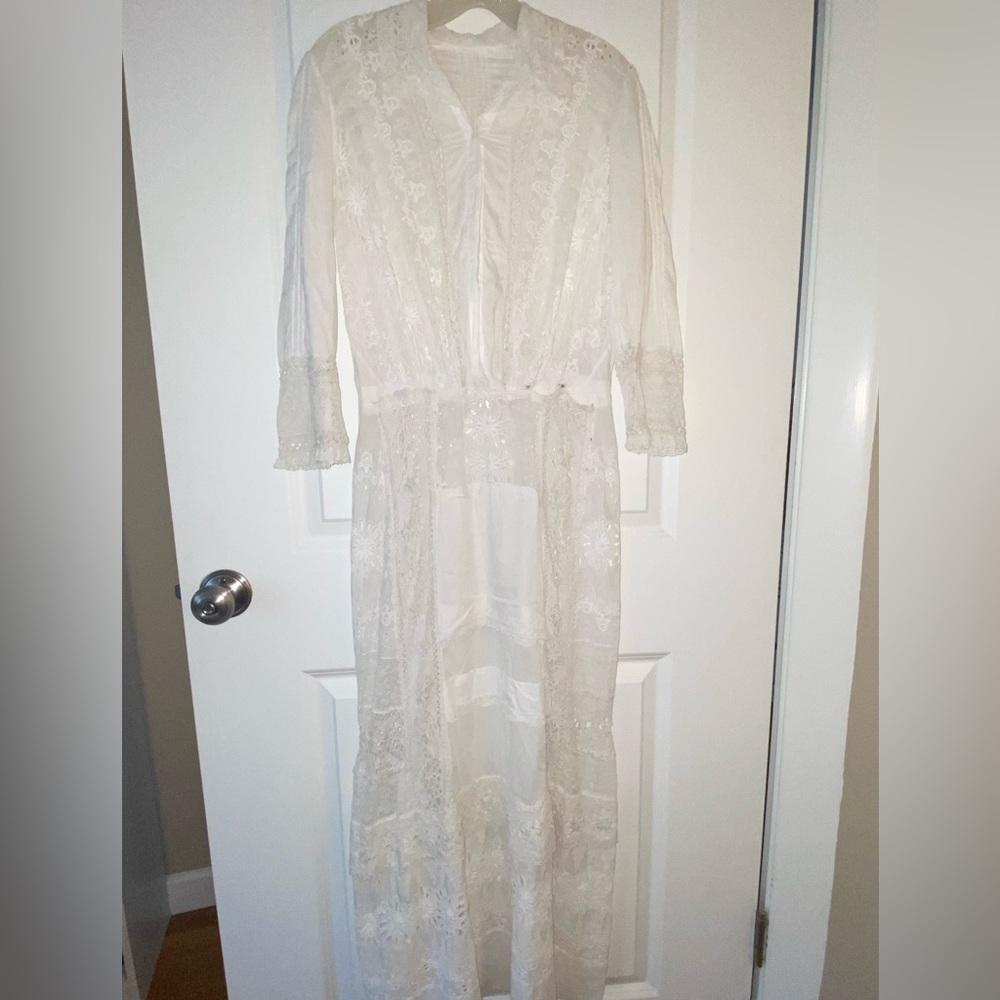 STUNNING Edwardian day dress - antique